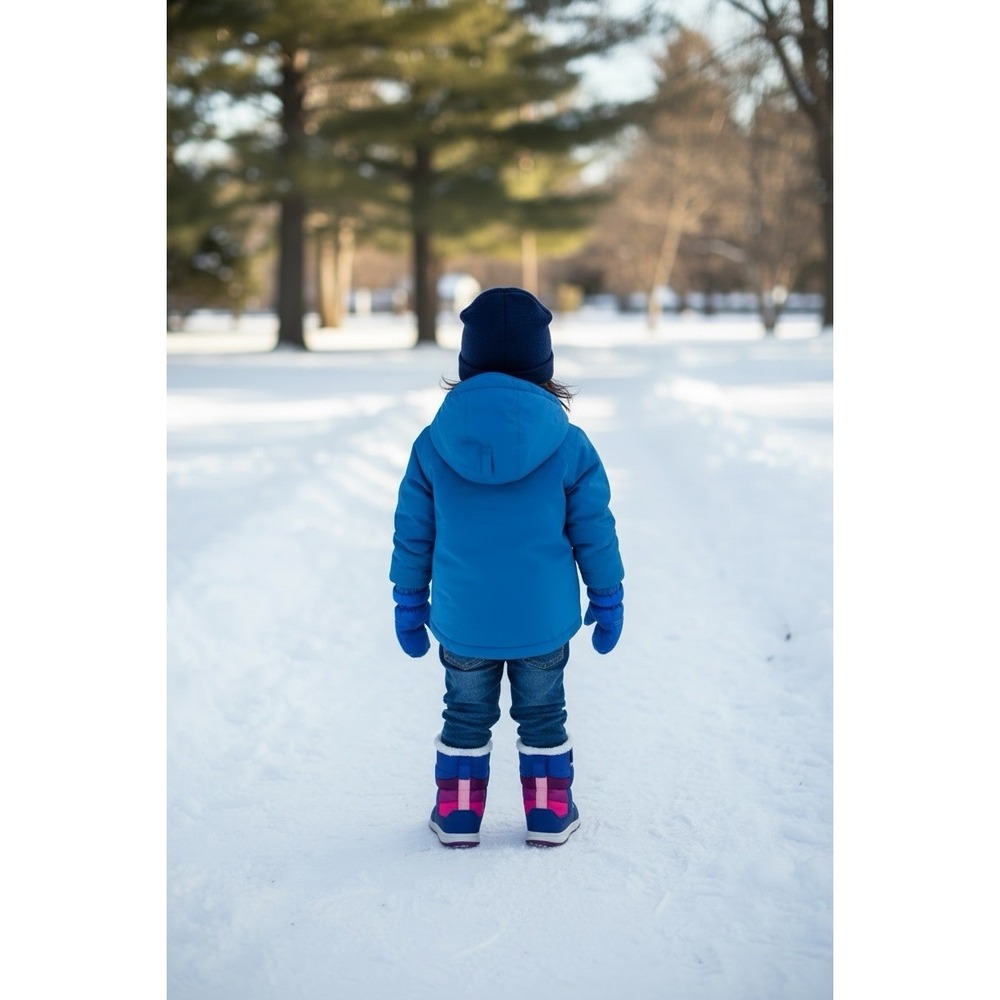 Merrell Girls Rainbow Alpine Puffer Waterproof Boot Infant Toddler Size 5M - Picture 12 of 12